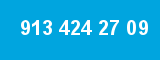 913 424 27 09 913 424 27 09